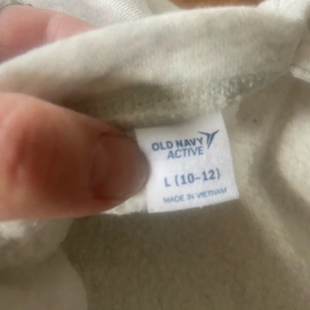 Old Navy Active Girls Size 10 Cropped Sweatshirt